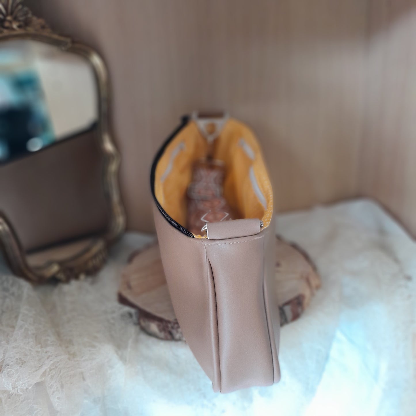 Base de sac Chrysalide camel