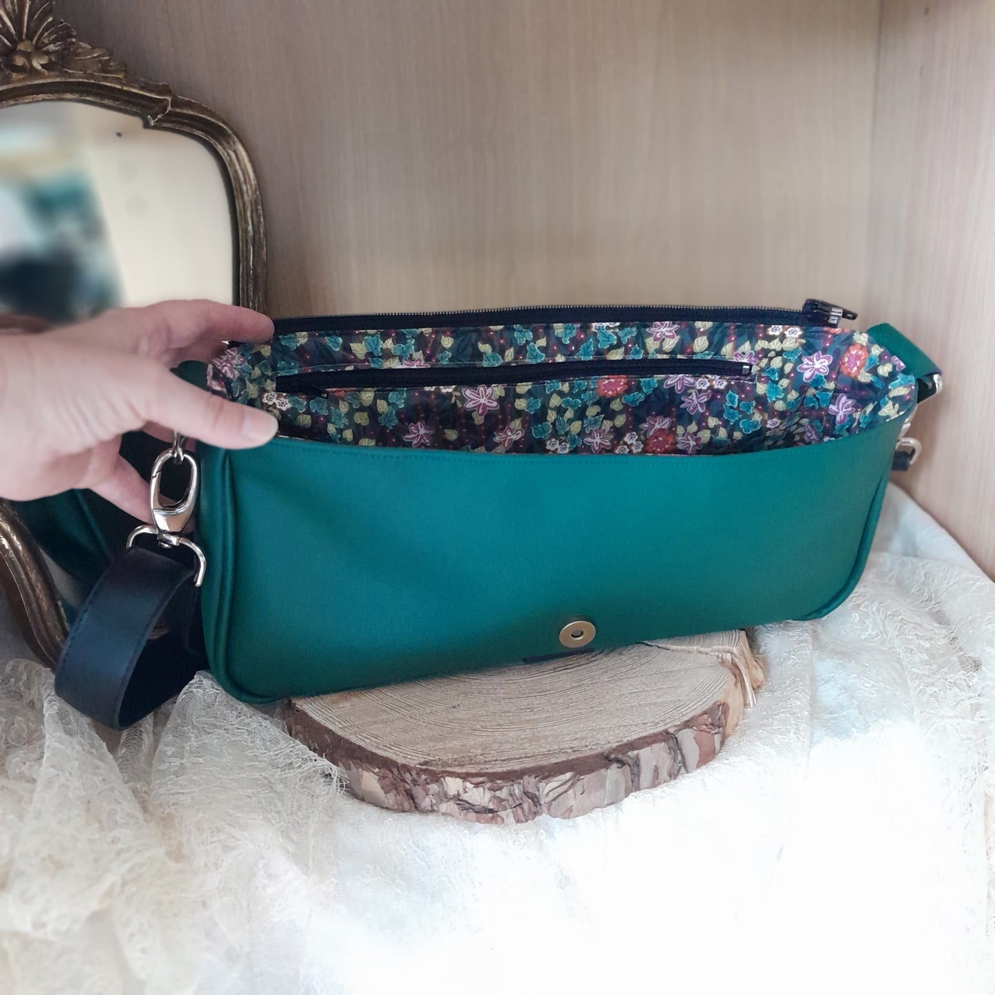 Base de sac Chrysalide verte