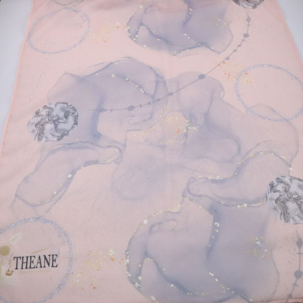 Foulard rose poudré