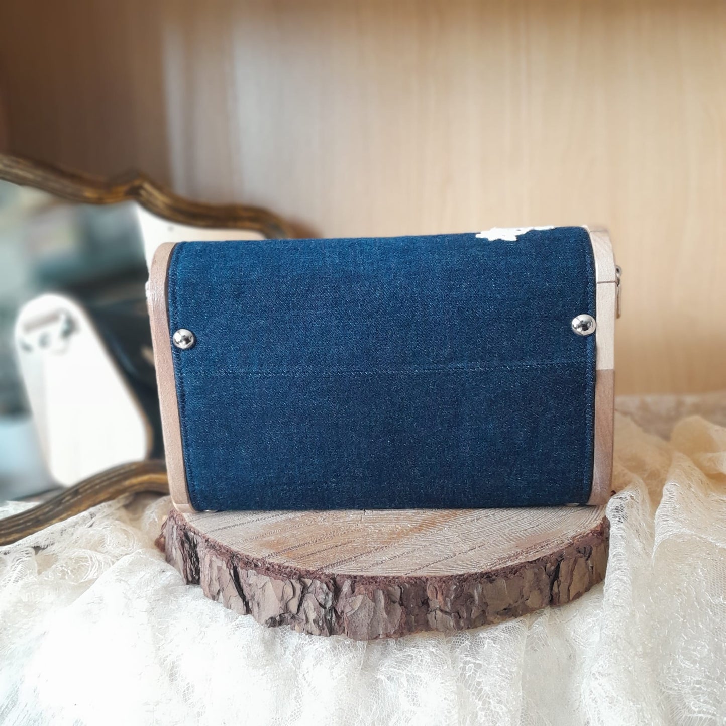 Mini sac bois et jean 153