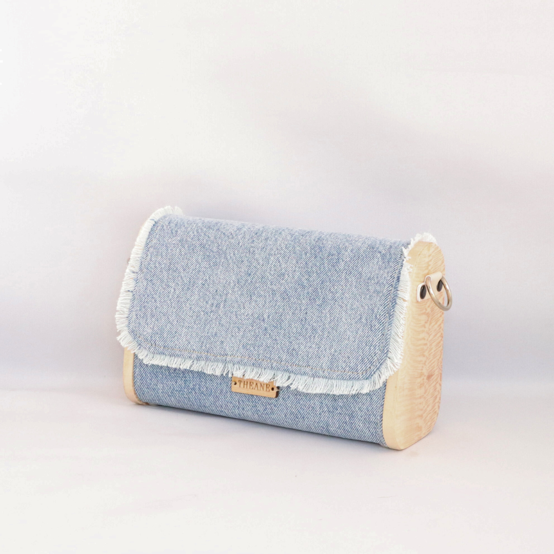 Mini sac bois et jean 113