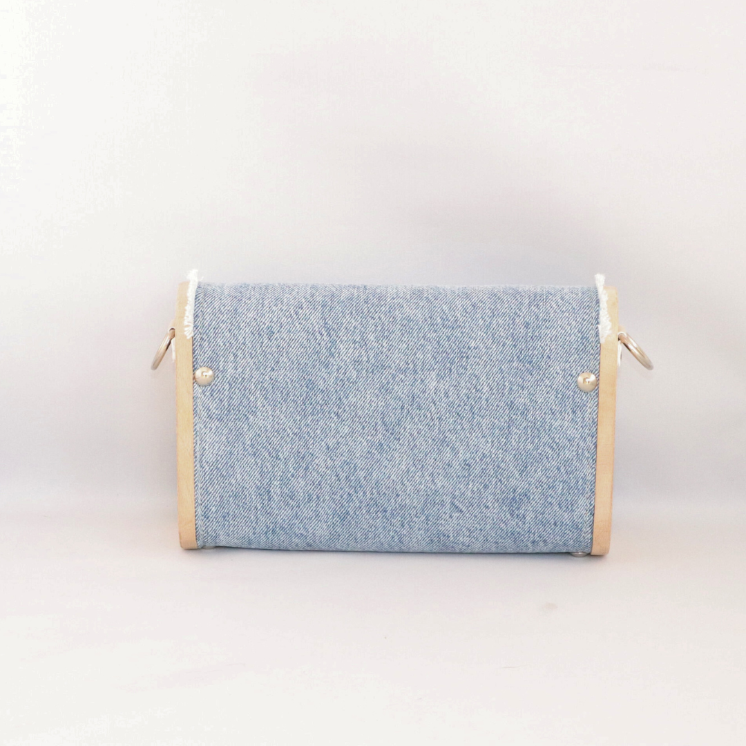 Mini sac bois et jean 113