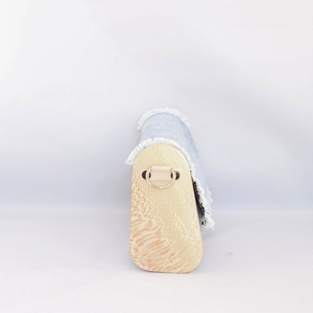 Mini sac bois et jean 113