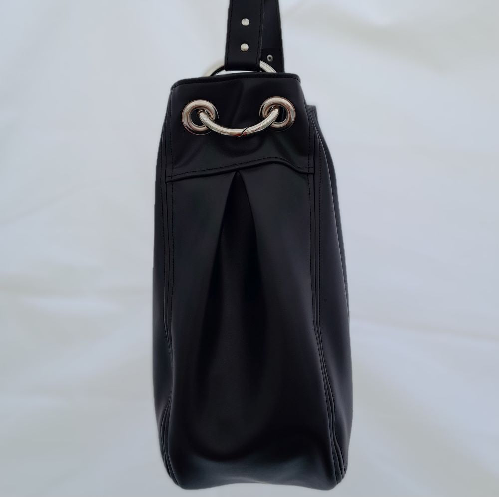 Sac fourre-tout en alter-cuir de raisin