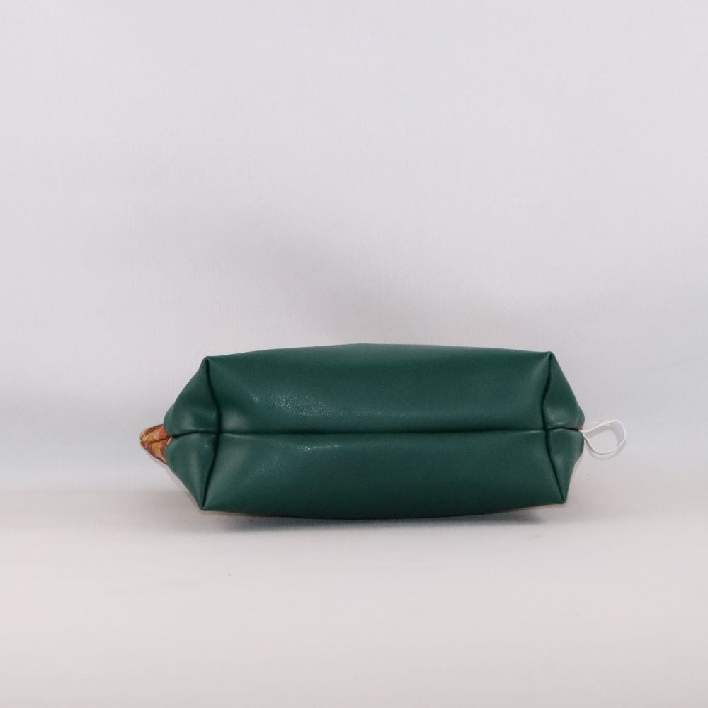 trousse triangle alter-cuir de raisin vert dessous