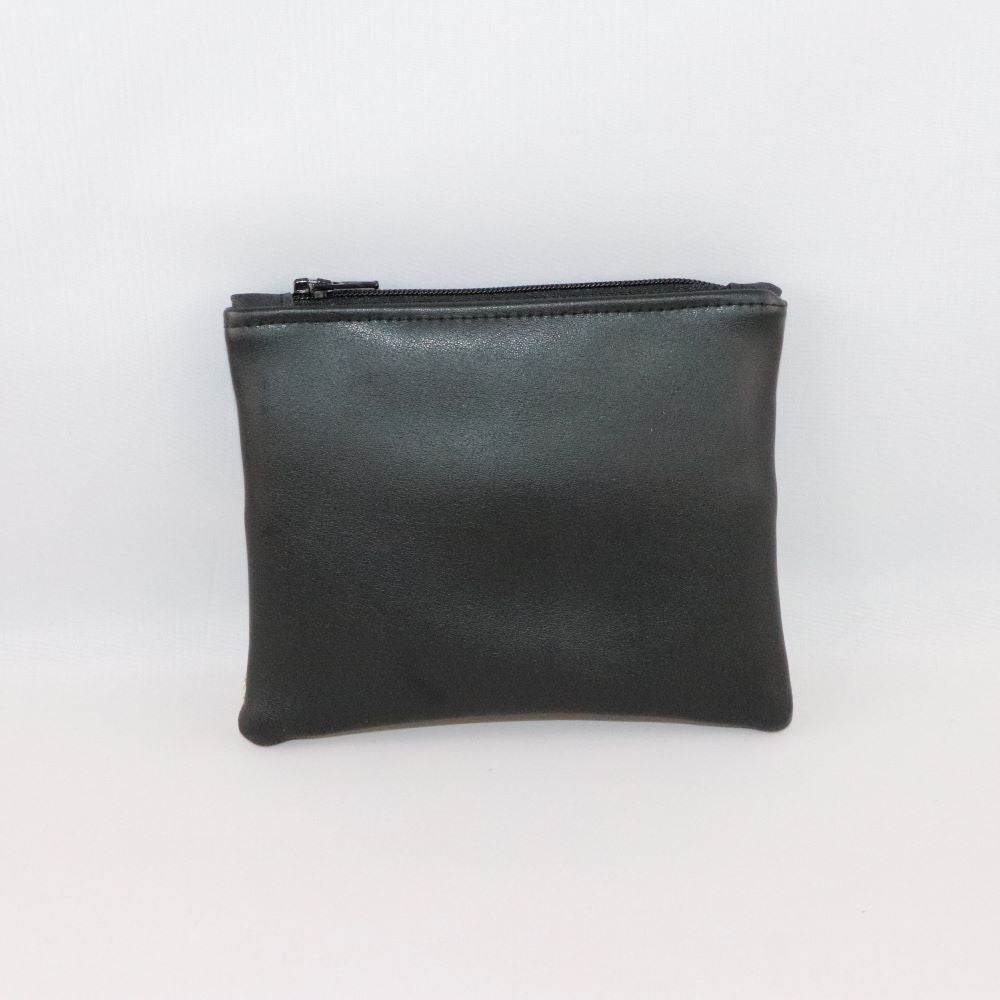 porte-monnaie alter cuir de raisin noir de dos