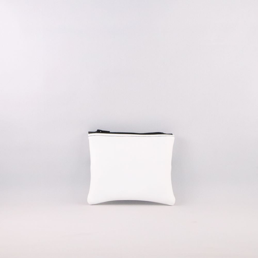 porte-monnaie alter cuir de raisin blanc de dos