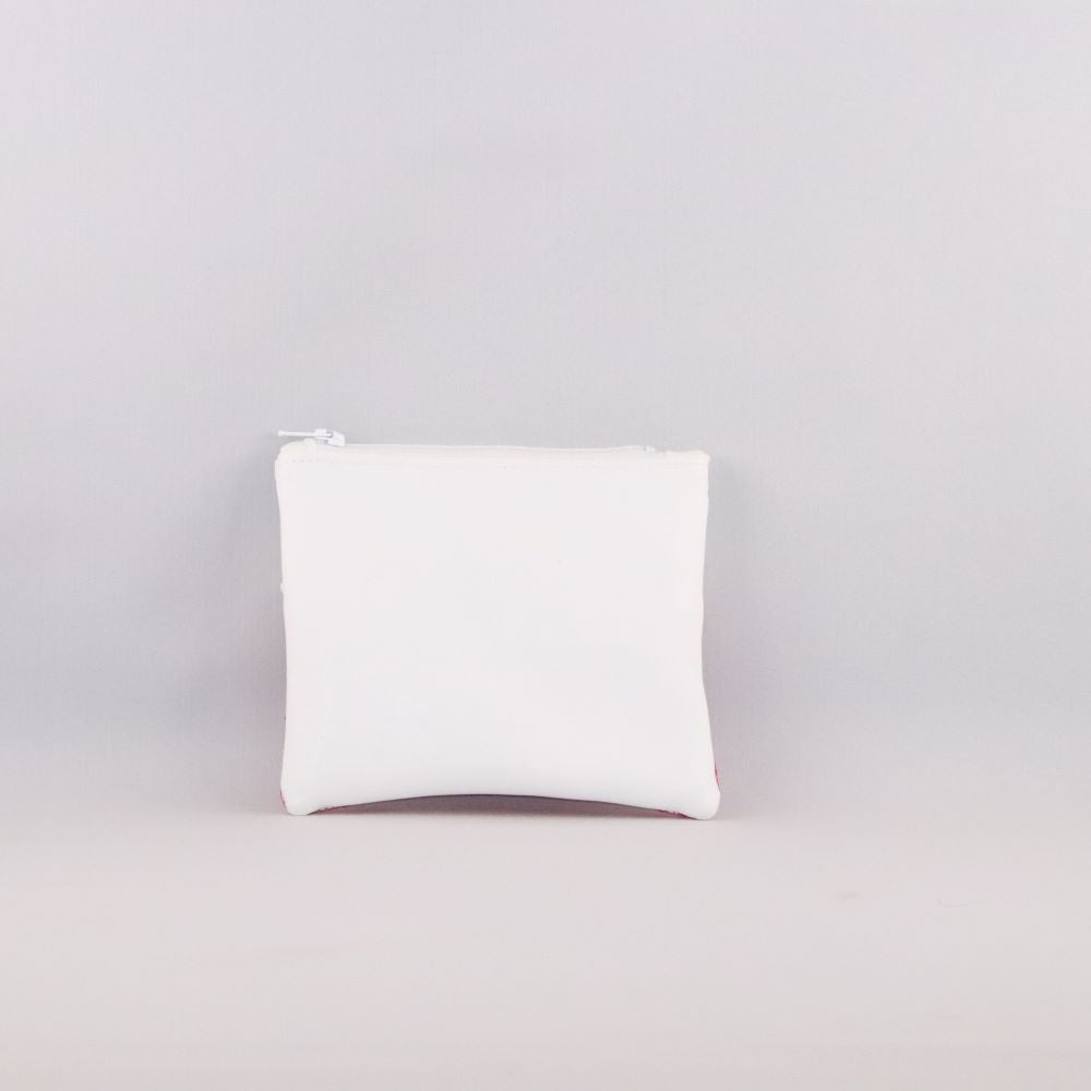 porte-monnaie alter cuir de raisin blanc de dos