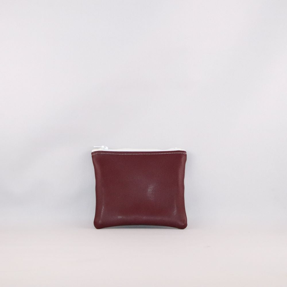 porte-monnaie alter cuir de raisin bordeaux de dos