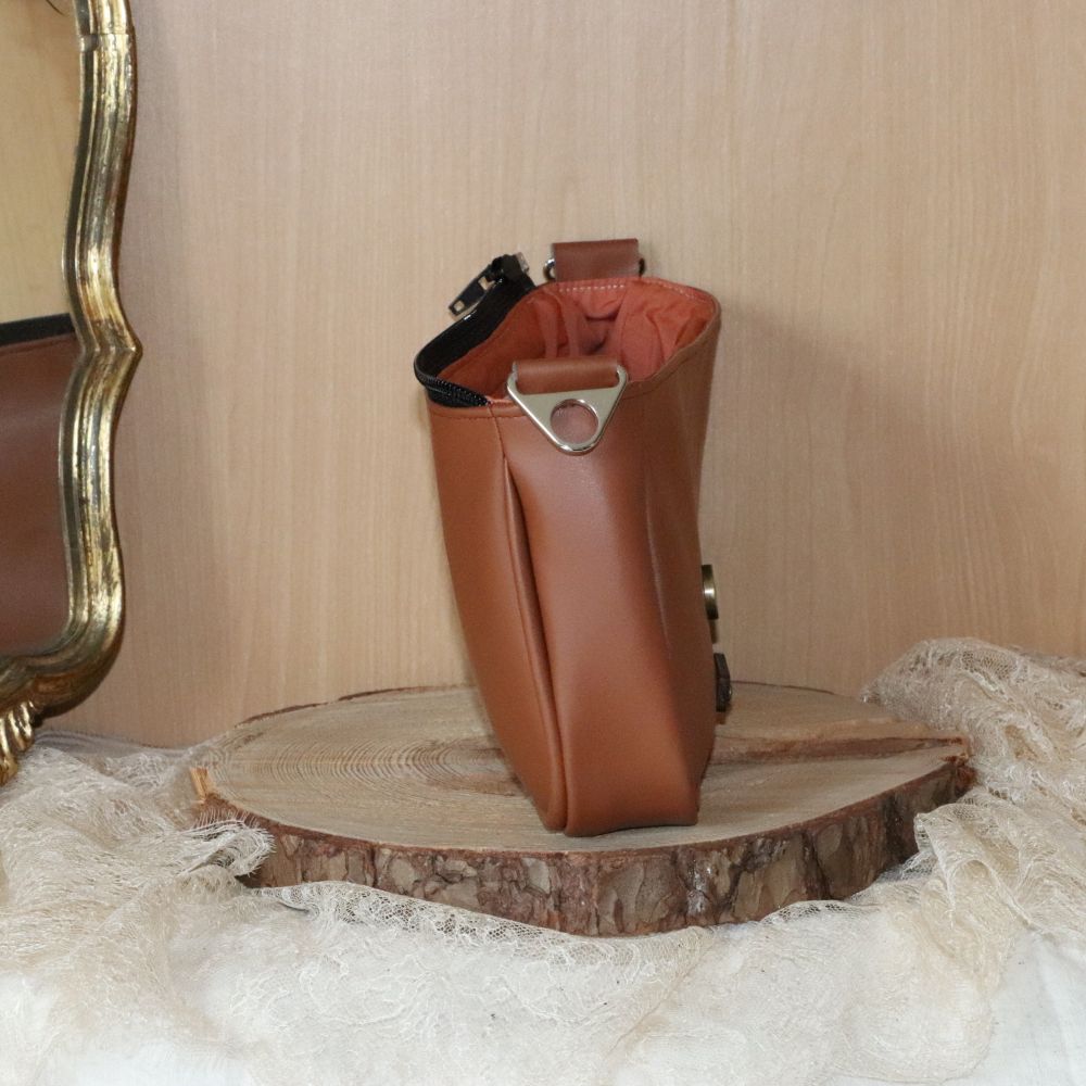Base de sac Chrysalide S caramel