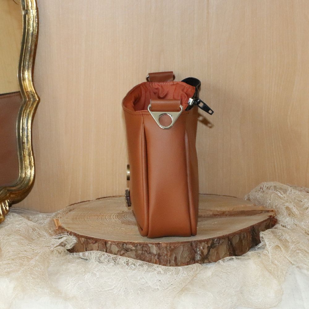Base de sac Chrysalide S caramel