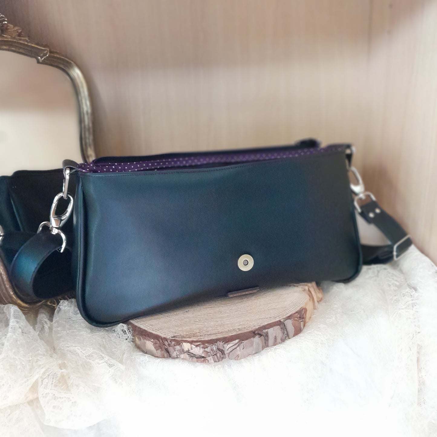 Base de sac Chrysalide noire