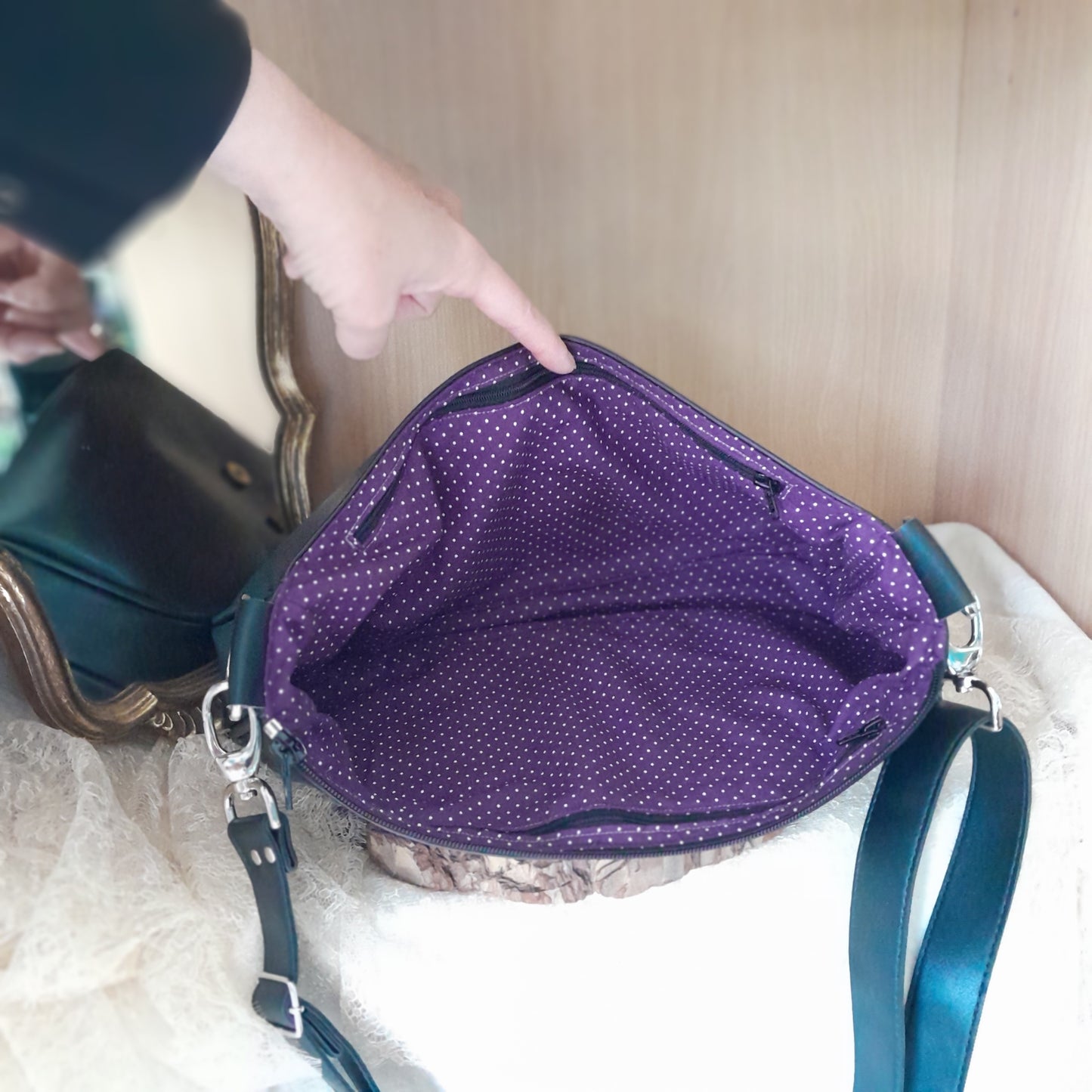 Base de sac Chrysalide noire
