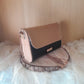 Mini sac bois alisier et marc de raisin came et noir 223