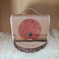 Sac cartable camel liège vermillon bois platane n°90