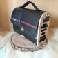 Sac cartable noir bois noyer n°221