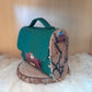 Sac cartable vert bordeaux orme Lichtenberg n°229