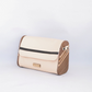Mini sac bois et alter-cuir de raisin sable et noir 111