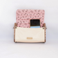 Mini sac bois et alter-cuir de raisin sable et noir 111