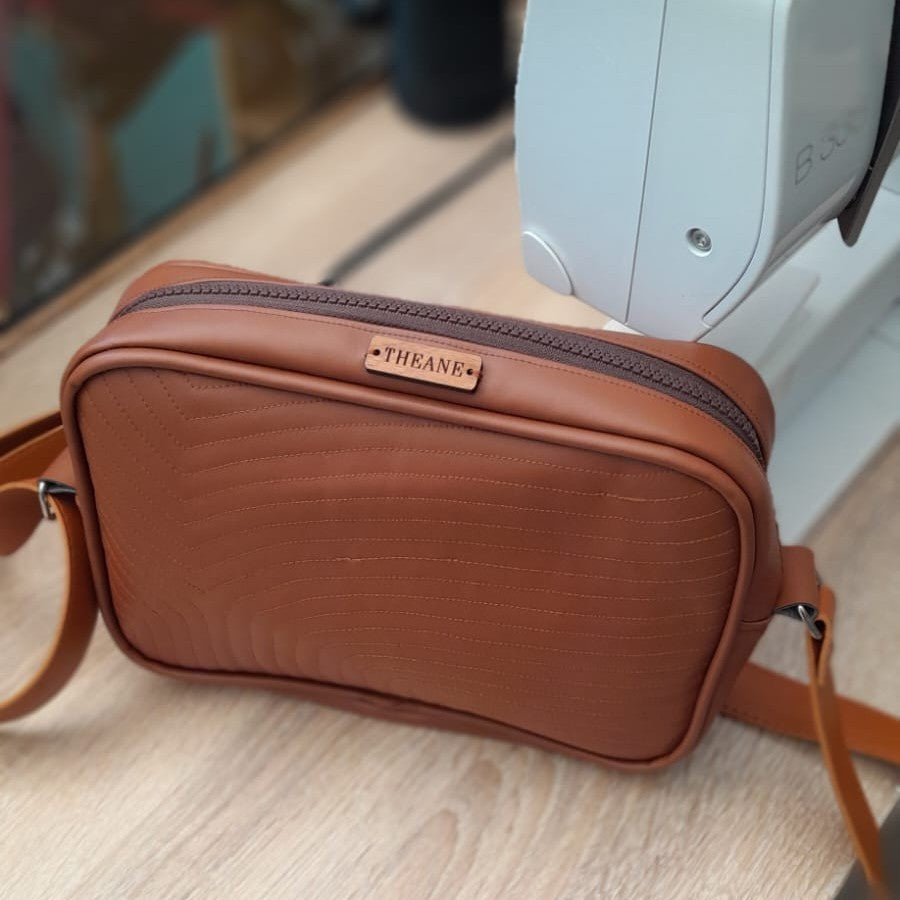 Sac matelassé alter-cuir de raisin
