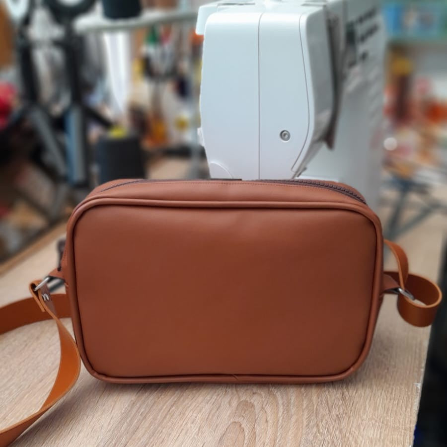 Sac matelassé alter-cuir de raisin