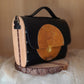 Sac cartable noir liège jaune bois if n°170