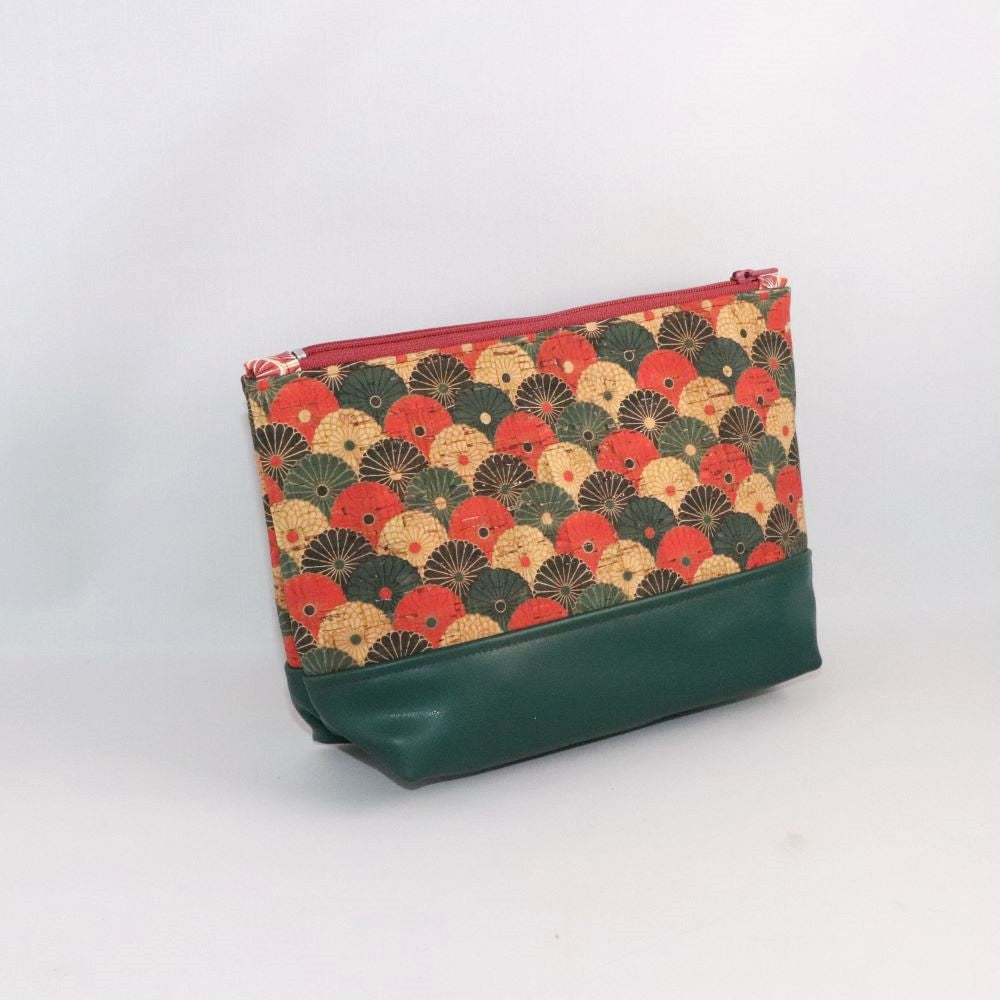 Trousse triangle en alter-cuir de raisin et liège